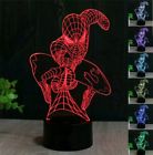 6842205485251 Unbranded Spiderman Usb Led Night Light Desk Table Color Pokemon