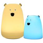 699917245873 Polar Night Lights Bear Silicone For Kids Room