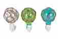 7475520 70250 Dennis East Japanese Fishing Floats Night Lights Clear Green And Blue Set Of 3 747552702500