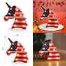 727523346254 American Flag Unicorn Head Marquee Sign Warm White