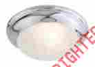 7302-05 Livex Lighting Flush Mount With White Alabaster Glass Shades Chrome 847284019478