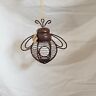 738449329016 Unspecified Hanging Metal Bumblebee Tealight Holder By Midwest