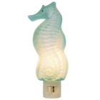 738449870112 Midwest Seahorse Night Light Blue With Sparkle Finish