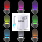 756353148615 Unbranded Colors Led Motion Activated Sensor Automatic Toilet