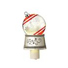 762152128253 Midwest Christmas Traditions Snowflake Ornament Glitterdome Night Light