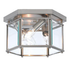 7648-962 Sea Gull Lighting Nib Bretton Dimmable Flushmount In 785652523199