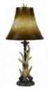 Bo-2068tb 76903 Table Finish 100w Buckhorn Id Resin Bone Lamp