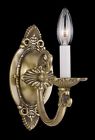 9111-ab 783720 Sconce Lighted Antique Single Wall Id Brass