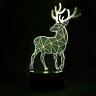 796718710484 Deer Night Light Led Optical Illusion Lamp With