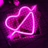 Ip42 797805056522 Handmade Heart Love Neon Sign Wall Light Usb