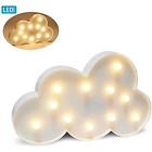 8002128995727 Cloud Led Night Light Lamp Battery Operated Marquee