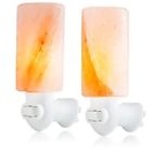 819867020331 Unbrand Pack Natural Himalayan Salt Cylinder Shaped Night