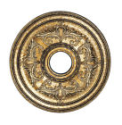 8200-65 Vintage Lighting La Sale Fixture Leaf Livex Ceiling Gold Bella Medallion