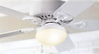 829257 Harbor Breeze Ceiling Fan Light Kit White Frosted 836071007262