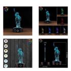 852166007054 Optical Illusion Night Light Led Color Changing Lamp