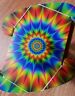 855580004470 Luvalamp Tie Dye Lamp Puzzle Light Creative Lighting