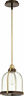 886-8086 Quorum International Bronze Brass Single Light Mini Pendant 190808104137