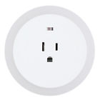 8963301 Globe Electric Led Auto Night Light Grounded Outlet 058219896938
