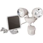 899419442187 Unbranded Solar Spotlight Pir Motion White