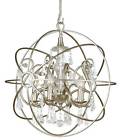 9026-os-cl-s Crystorama 5-light Industrial Chandelier 633779035234