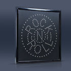 91371 Crystal Art Gallery Framed Rock Roll Led Marquee 190968978012