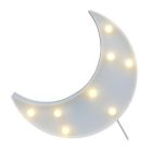 92653 Decorative Led Crescent Moon Marquee Sign Letters Lights 689213092653