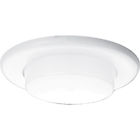 94801060 Progress Lighting White Recessed Shower Trim 785247801015