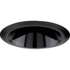 94805331 Progress Lighting Black Alzak Cone Recessed Trim 785247127818