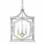 9481as Capital Lighting Antique Silver 3 Light 13 Wide Chandelier Je277 841224057063