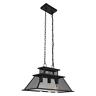 9745p24-3-219 Cwi Lighting Light Island Chandelier With Black Finish 695320041064