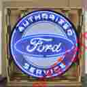 9frdbk Neonetics Authorized Ford Service Neon Sign