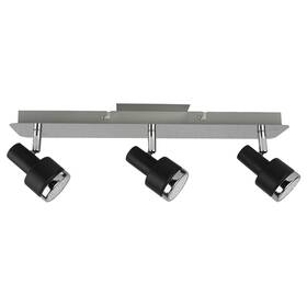 Aa Warehousing 819844028916 3 Light Led Lamp - Black Chrome Gray