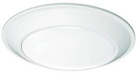 Acuity Brands Lighting 196182043895 Jsbt 6-inch Slimbasics Tapered Disk Downlight White 1 Pack 2700k