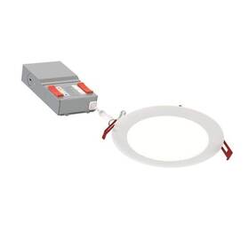 90cri Acuity Brands Lighting 197589217360 Wf6 Alo20 Sww5 Mvolt Mw M6 Canless Led Wafer 6-inch Matte White