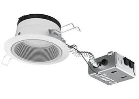 Jpdz4jb Acuity Brands Lighting Rdb1 Wwh M6 Podz Series Canless Led Downlight 4 Inch Matte White