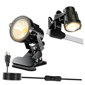 Adshzltd Jz-ww-2p Led Clip On Lights 3000k Warm White Indoor Spotlight Clamp Spot