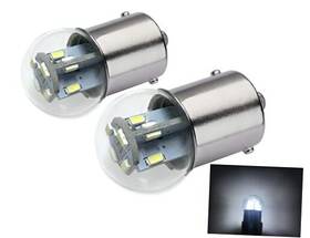 Al-89 Aero-lites Llc #89 Miniature Bulb Led Replacement 12/14vdc Dimmable 2-pack Bright White