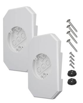 Sxf.dzj002.fba Ahjk 2 Pack Siding Light Mounting Block Kits 8141dbl White Outdoor Plate
