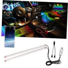 Ailinge Ailingecnd2408 Upgrade Smart Usb Dream Color Interior Car Led 36led 2strips Rgb Dreamcolor