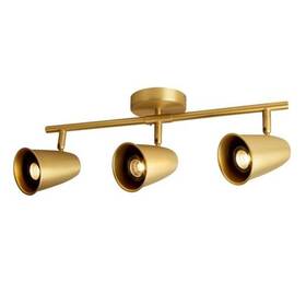 Bd004c Aisilan Lighting Asilan 21w Gold Led 3-light Hardwired Track With Rotating 3 Head