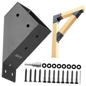 Ajovw 721912868310 Ajovw-8pcs Diagonal Support Corner Bracket Suitable For 4ftftx4ftft