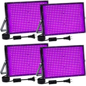 Akpgf B0f939r42k 300w Black Lights For Glow Party Led Blacklight Ip65 Waterproof Us Plug
