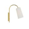 Alx-4501-ag Crystorama Lighting Alexa Light Wall Mount In Transitional 633779047374