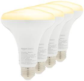 Fg-04326 Amazon Basics Smart Br30 Led Light Bulb Dimmable Soft White 2700k 9w 60w