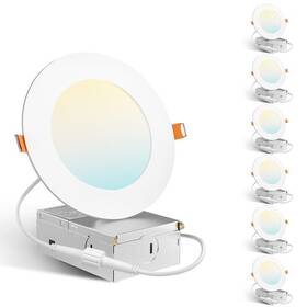 A18gl011806005 Amico 6 Pack 4 Inch 5cct Inch-5cct 5 Cct 2700k/3000k/3500k/4000k/5000k