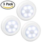 Amir 3pcs Motion Sensor Light Battery-powered Led Night S 632423176057