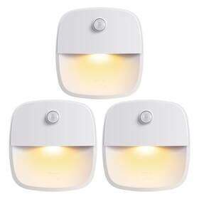 Amir Uf58 3pcs Upgraded Motion Sensor Light Indoor Stair Lights 000 Warm White