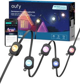 Akt8l02 Anker Eufy Permanent Outdoor Lights E22 100ft 60 Triple-led Ip67 Waterproof