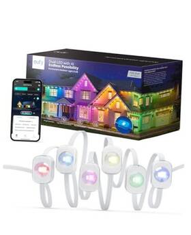 T8l00 Anker Permanent Outdoor Lights E120 100ft With 60 Dual-led Rgb And Warm White Eave