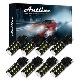 3157-24w-8p Antline 3157 3156 3057 3157a 4057 4157 Led Bulb White Super Bright 1200 Lumens 24-sm